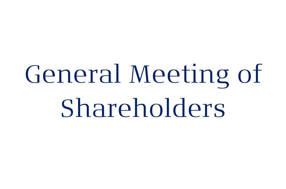 General Meeting of Shareholders
