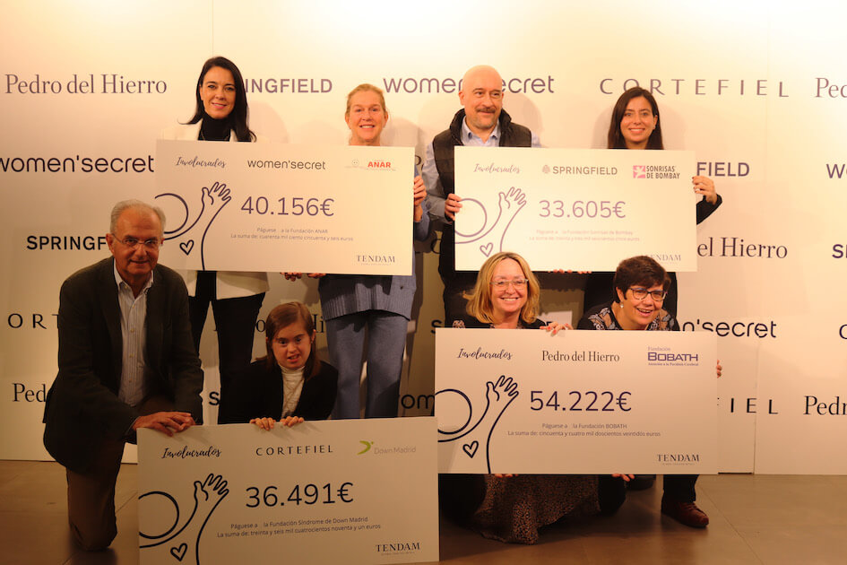 El proyecto Involucrados recauda 164.475€ destinados a cuatro fundaciones con fines sociales en España y en la India